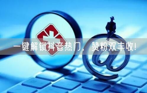 一键解锁抖音热门，赞粉双丰收!