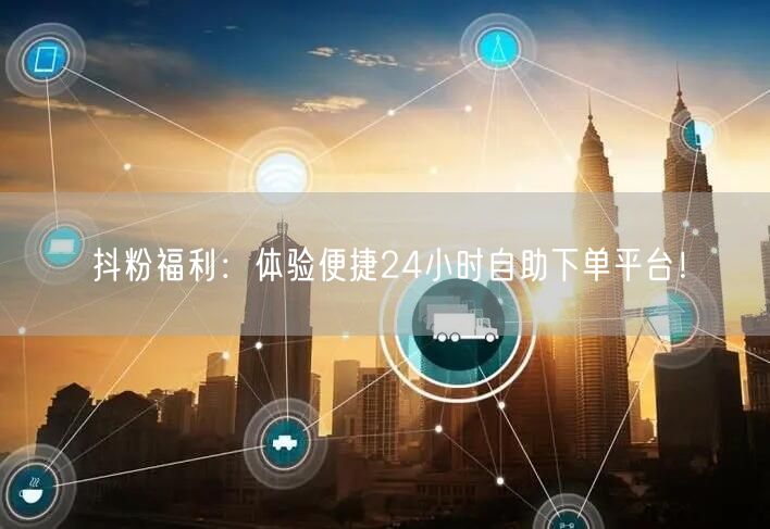 抖粉福利：体验便捷24小时自助下单平台！