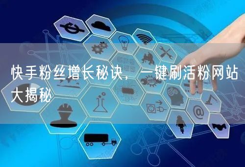 快手粉丝增长秘诀，一键刷活粉网站大揭秘