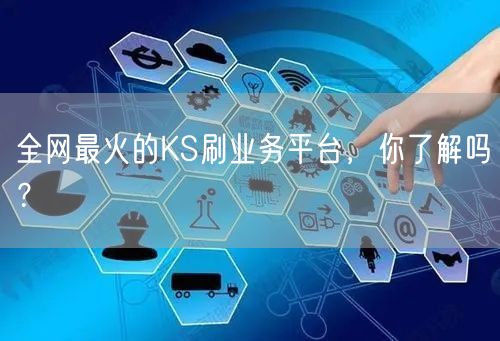 全网最火的KS刷业务平台，你了解吗？