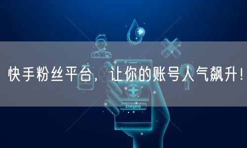 快手粉丝平台，让你的账号人气飙升！