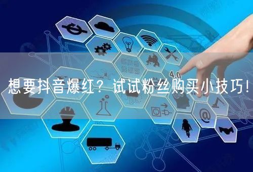 想要抖音爆红？试试粉丝购买小技巧！