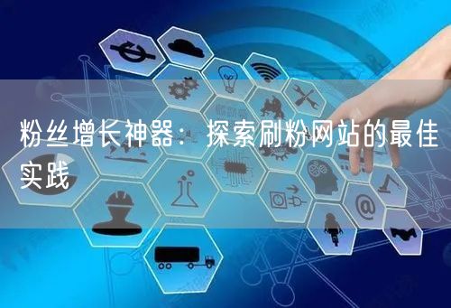粉丝增长神器：探索刷粉网站的最佳实践