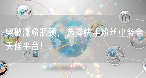 突破涨粉瓶颈，选择快手粉丝业务全天候平台！