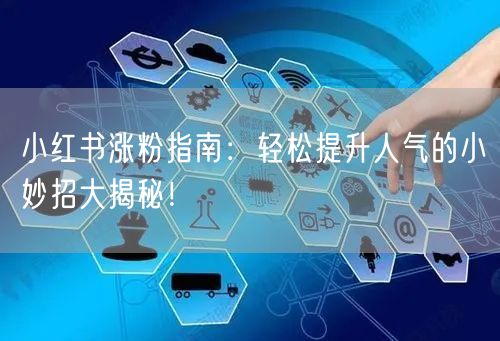 小红书涨粉指南：轻松提升人气的小妙招大揭秘！