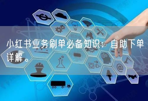 小红书业务刷单必备知识：自助下单详解。