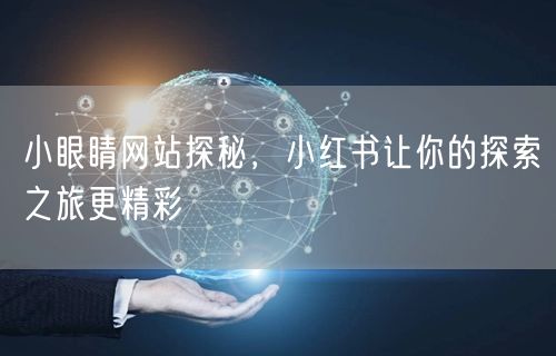 小眼睛网站探秘，小红书让你的探索之旅更精彩