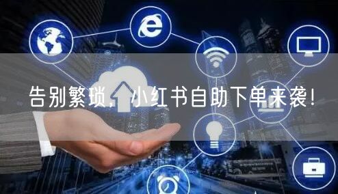 告别繁琐，小红书自助下单来袭！