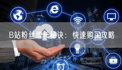B站粉丝增长秘诀：快速购买攻略