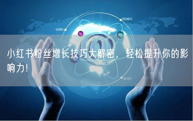 小红书粉丝增长技巧大解密，轻松提升你的影响力！