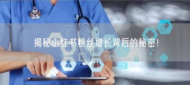 揭秘小红书粉丝增长背后的秘密！