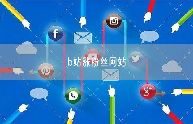 b站涨粉丝网站