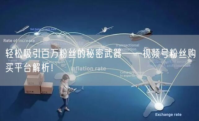 轻松吸引百万粉丝的秘密武器——视频号粉丝购买平台解析！