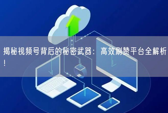 揭秘视频号背后的秘密武器：高效刷赞平台全解析！