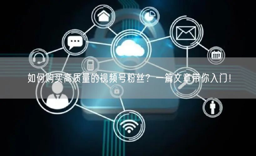 如何购买高质量的视频号粉丝？一篇文章带你入门！