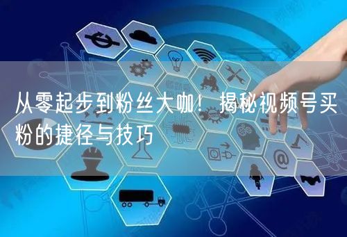 从零起步到粉丝大咖！揭秘视频号买粉的捷径与技巧