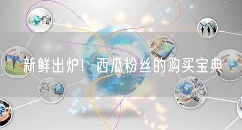 新鲜出炉！西瓜粉丝的购买宝典