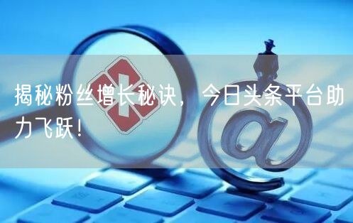 揭秘粉丝增长秘诀，今日头条平台助力飞跃！
