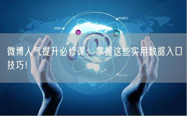 微博人气提升必修课：掌握这些实用数据入口技巧！