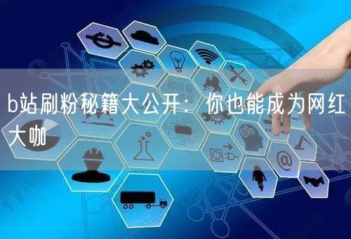 b站刷粉秘籍大公开：你也能成为网红大咖