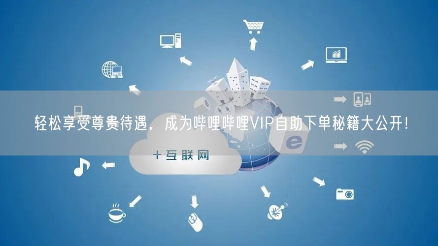 轻松享受尊贵待遇，成为哔哩哔哩VIP自助下单秘籍大公开！