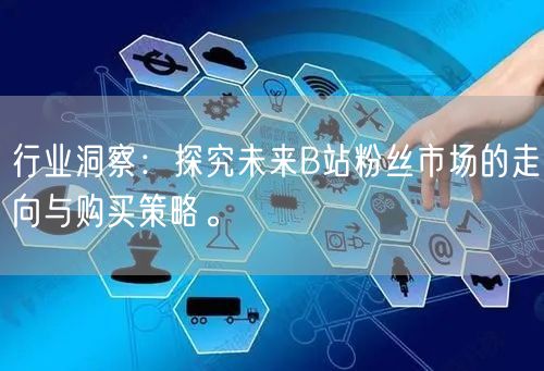 行业洞察：探究未来B站粉丝市场的走向与购买策略。