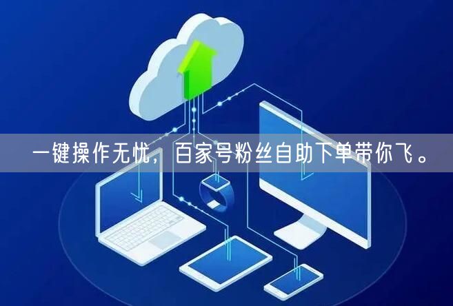 一键操作无忧，百家号粉丝自助下单带你飞。