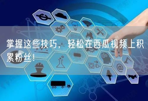 掌握这些技巧，轻松在西瓜视频上积累粉丝！