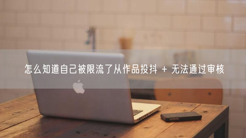 怎么知道自己被限流了从作品投抖 + 无法通过审核